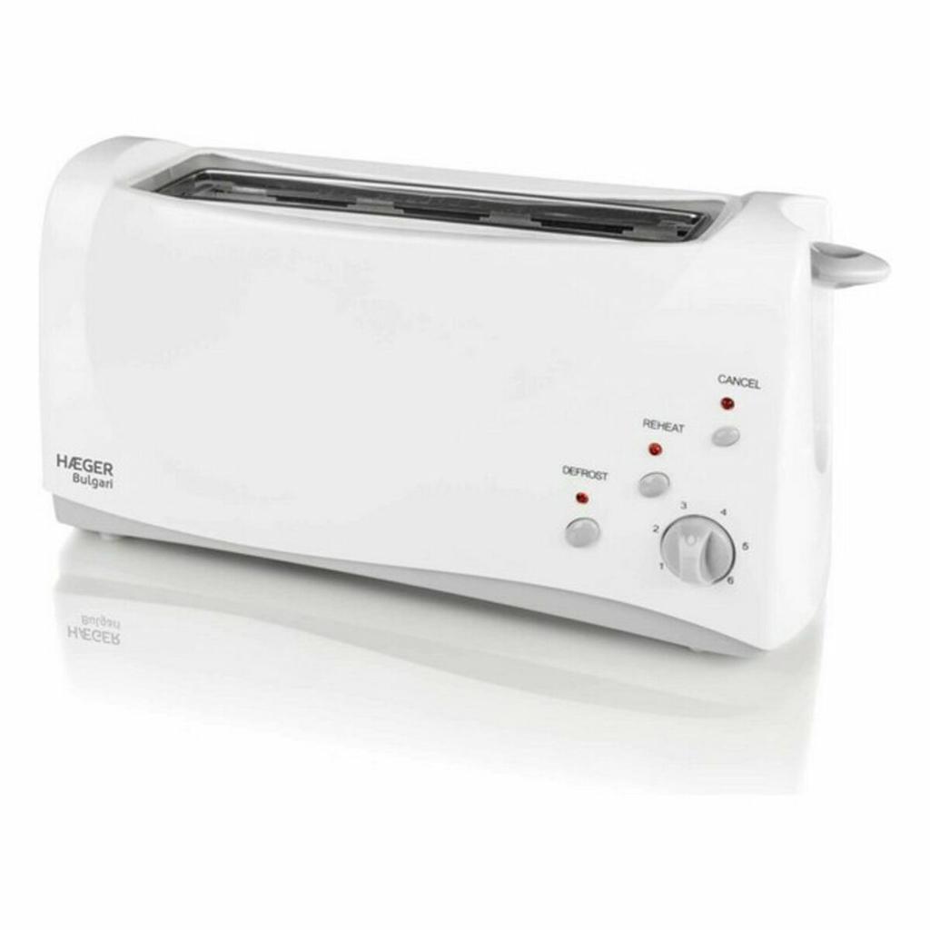 Haeger TO-100.008A Multifunction 1000 W Toaster White