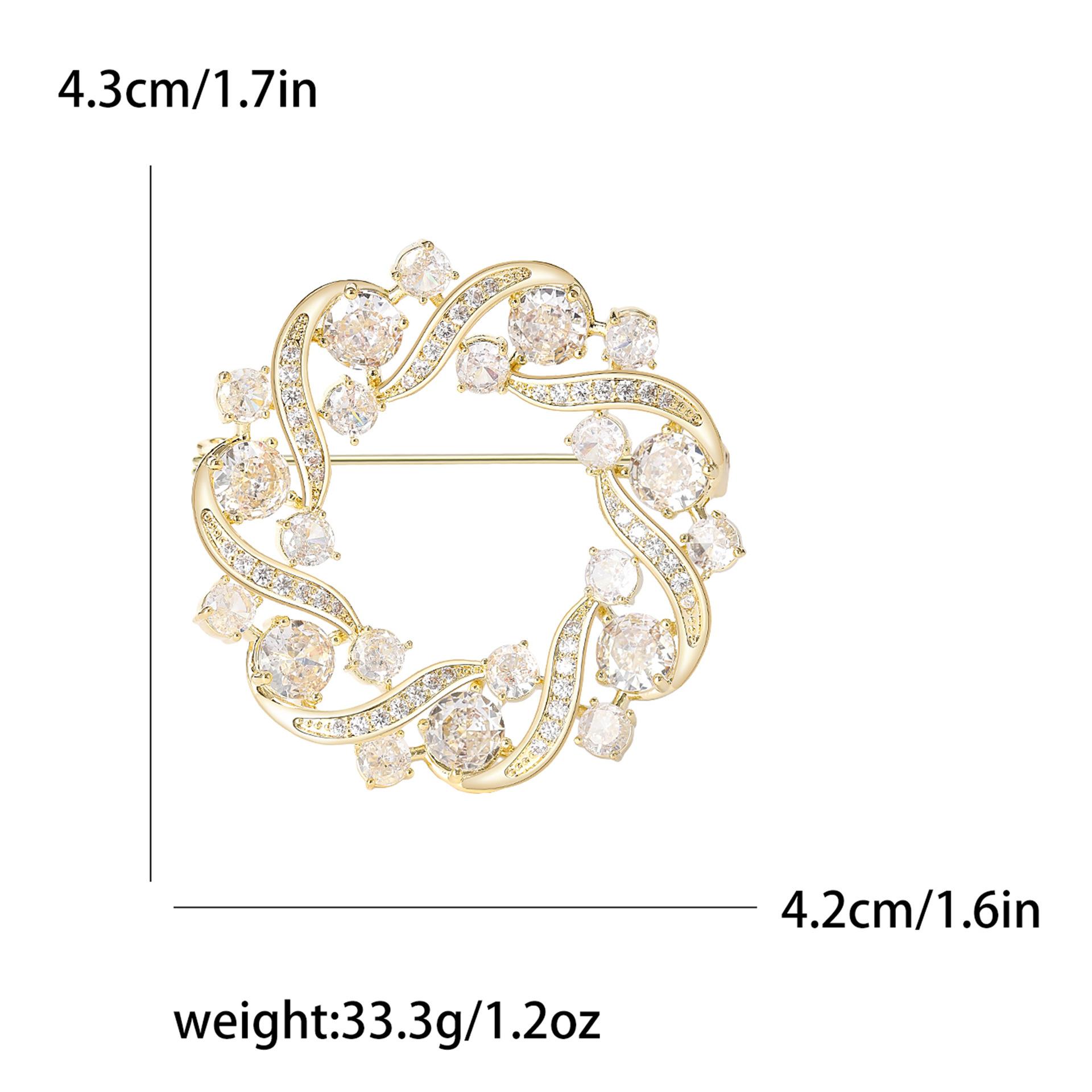 

Элегантный корсаж из меди, слегка инкрустированный цирконием, брошь в виде оливковой ветви, женское платье-чеонгсам, подходящее украшение