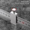 Accurate Positioning Marking Gauge Metal Straight Ruler Steel Ruler Slide Stop  Carpentry Work