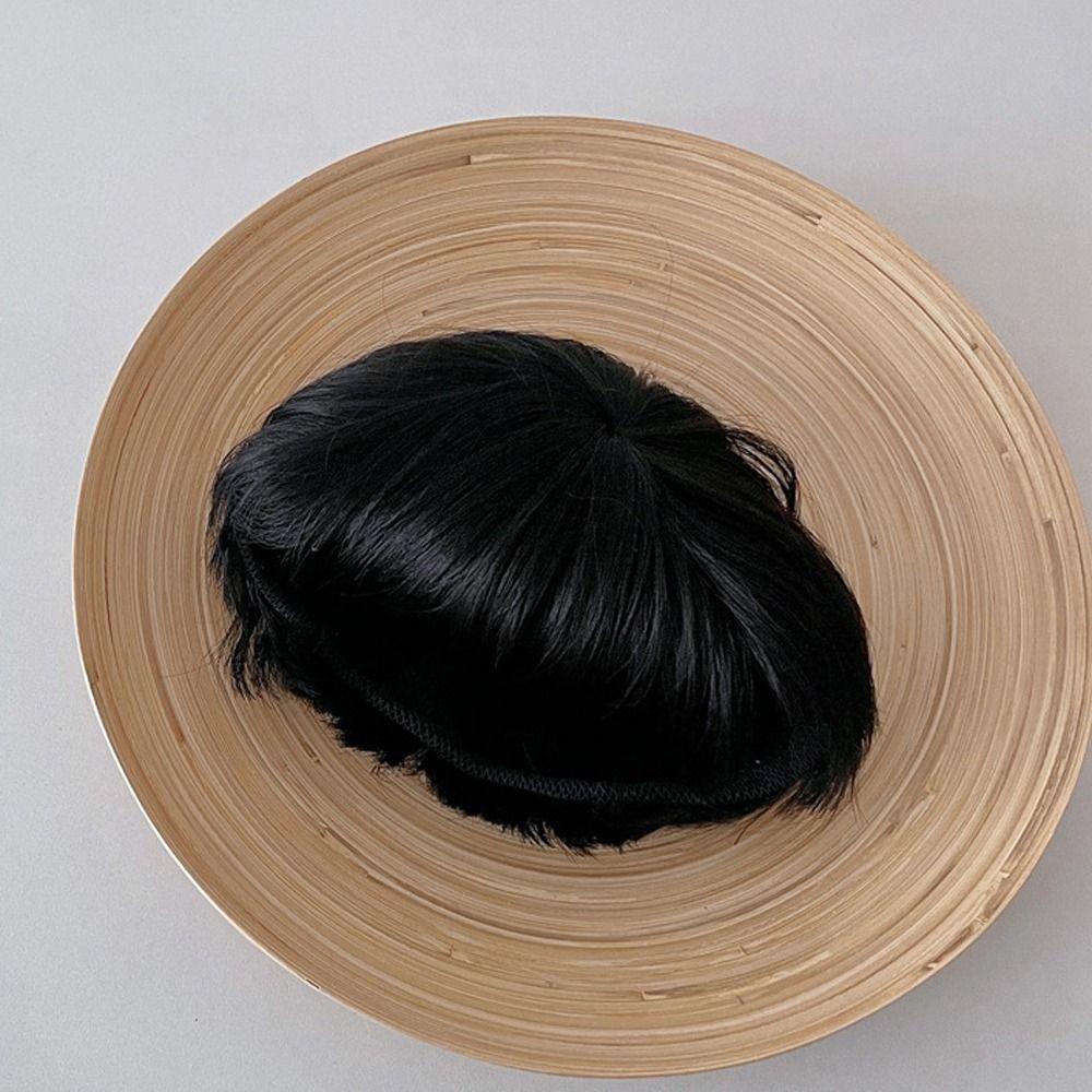 Synthetic Baby Hair Wig Fluffy Newborn Headwear Fashion Infant Hairpiece Boy