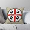 Sardegna Quattro Mori Flag Square Pillowcase Polyester Linen Velvet Creative Zip Decor Room Cushion Cover
