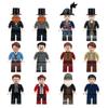 Multi-Style World Celebrity Doll M8146 Children'S Assembly Small Particle Building Block Figurine My Puzzle