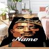 Tappeto Hip Hop Personalizzato con Nome, Tappeto da Gioco, Tappetino per Camera da Letto Soggiorno Ingresso, Idea Arredamento Casa Regalo per Natale Compleanno