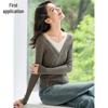 Women's Color-Block Faux Two-Piece Knit Sweater