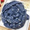 Girl's Kids Star Pentagram Warm Shawl Autumn Winter Gift Wraps Stole Soft Scarf