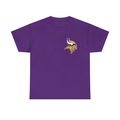 Maglietta Minnesota Vikings, Abbigliamento per tifosi di football, T-shirt unisex con logo, Maglietta sportiva,