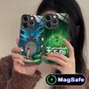 Anime Cute S-Totoros Phone Case for iPhone 16 15 14 13 12 11 Pro Max Plus Mini MagSafe Glass Colour Printing Pretty Smartphone