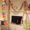 300PCS/Set 25*4cm DIY Paper Chains Mixed Color Party Decorative Chains  Party Supplies