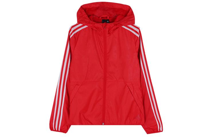 Adidas Jackets Women s Red Hooded Moderate Other EH3909 S