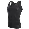 INSELLE Men Body Shaper Slimming Compression Vest Undershirt Seamless Waist Trainer Tank Top Belly Control Weight Loss Shapewear
