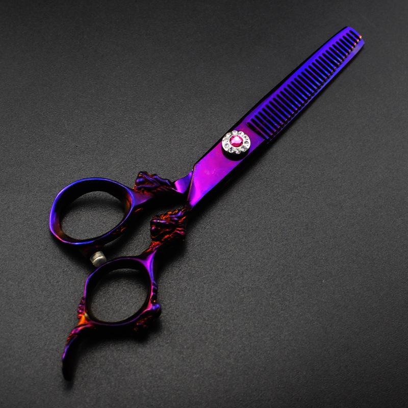 

Профессиональные 6-дюймовые ножницы для стрижки волос Violet Dragon, филировочные ножницы для парикмахеров, парикмахерские ножницы