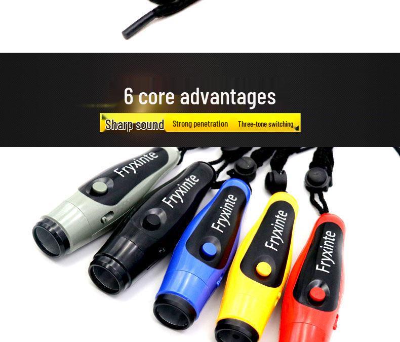 High Decibel Portable Electronic Whistle for Outdoor Survival, Sports, and Refereeing