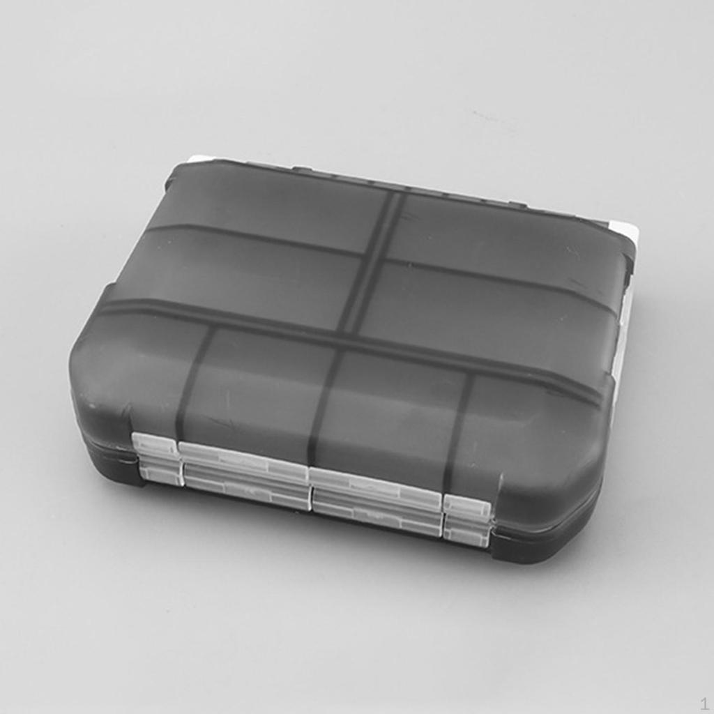 Fishing Tackle Box Accessories Adjustable Compartment with Removable Dividers Lures