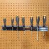 DNCG Screwdriver Holder Wall Mount - Heavy Duty Organizer for Hand Tools, Tool Box Storage Rack - Standard
