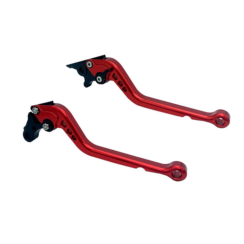 MGM Motorcycle Clutch Brake Lever Aluminum Alloy Refurbished Parts (Red, 140mm)