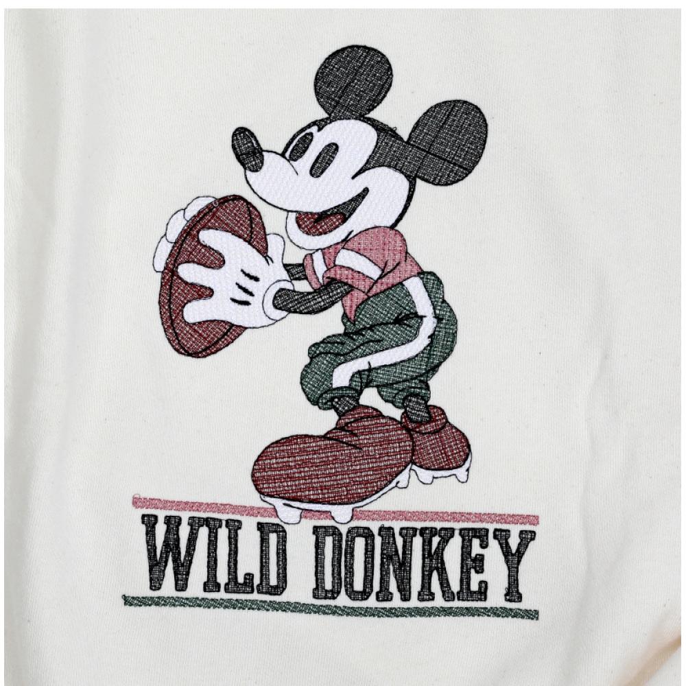 Wilddonkey Mickey Unisex Sweatshirt Fg Miky Football Natural