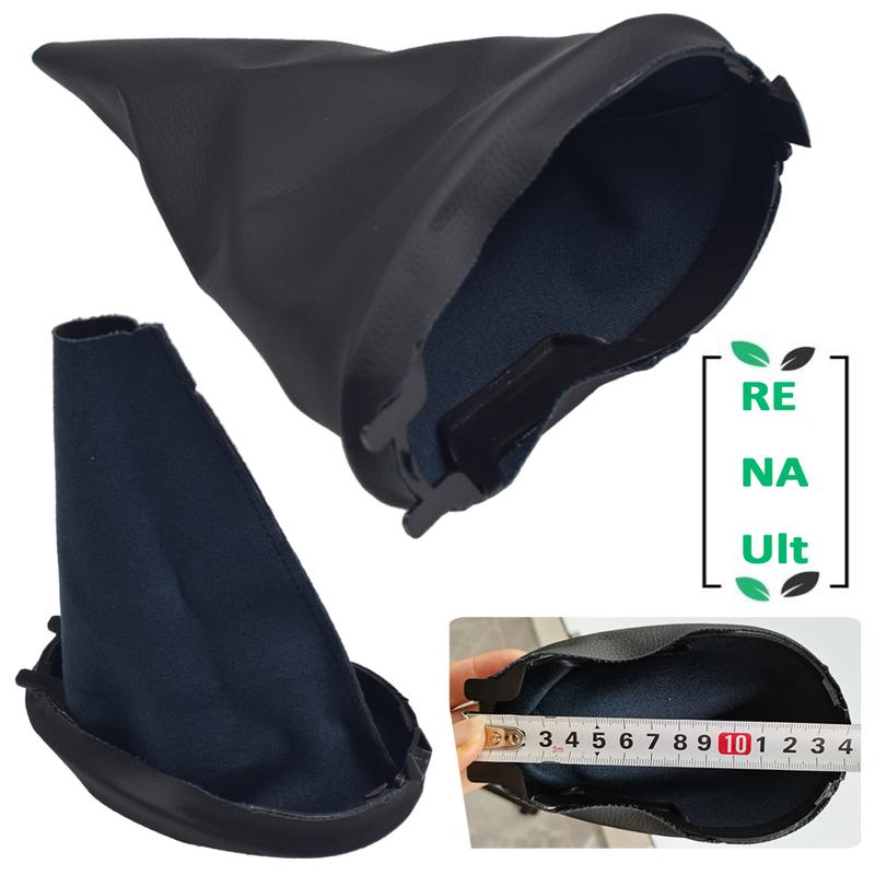 For Renault Clio 2 II Clio 3 III Megane 2 II Scenic 2 II Kangoo Leather Maunal Car Gear Shift Knob Lever With Boot Cover