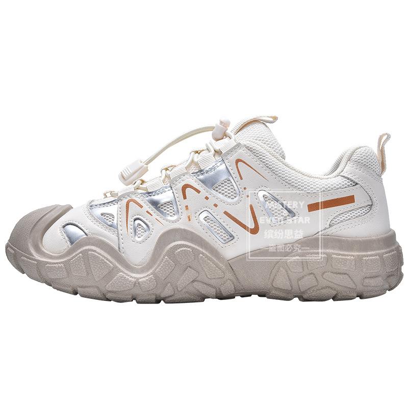 Летние новые платформенные спортивные походные туфли дышащие повседневные женские туфли 1582 35