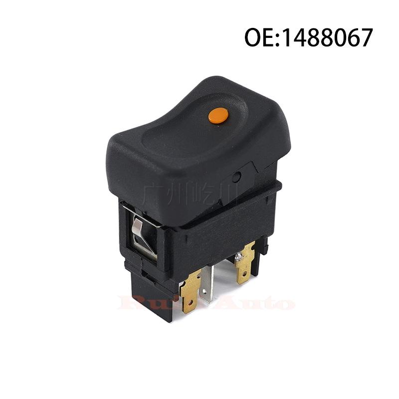 Ruili204 1421856 1488067 353628 Electric Power Window Lifter Control Switch Single Button For Scania P G R T-series