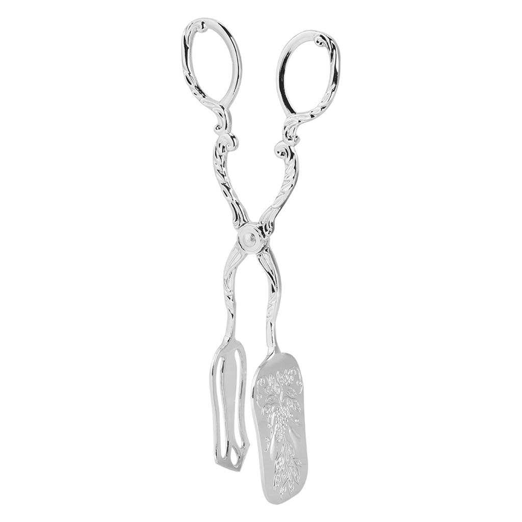 Vintage Food Clip Zinc Alloy Bread Tongs Buffet Party Catering Serving Tongs Kitchen Tableware