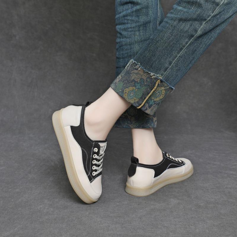 Fujin 3cm Nature Cow Suede Genuine Leather  Wome Flats Loafer High Brand Platform Spring Vulcanize Chunky Sneaker Autumn Shoes