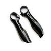 RXL SL-Bicycle Handlebar Horns, Black Bar End, Ergonomic Design, Mountain Bikes, Carbon Fiber, Horn