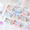 Yuezhen Pastel Border Washi Tape - Cute Cross-Border Journal Sticker Tape