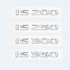 Compatible with Lexus IS Series Rear Logo Lettering Car Sticker