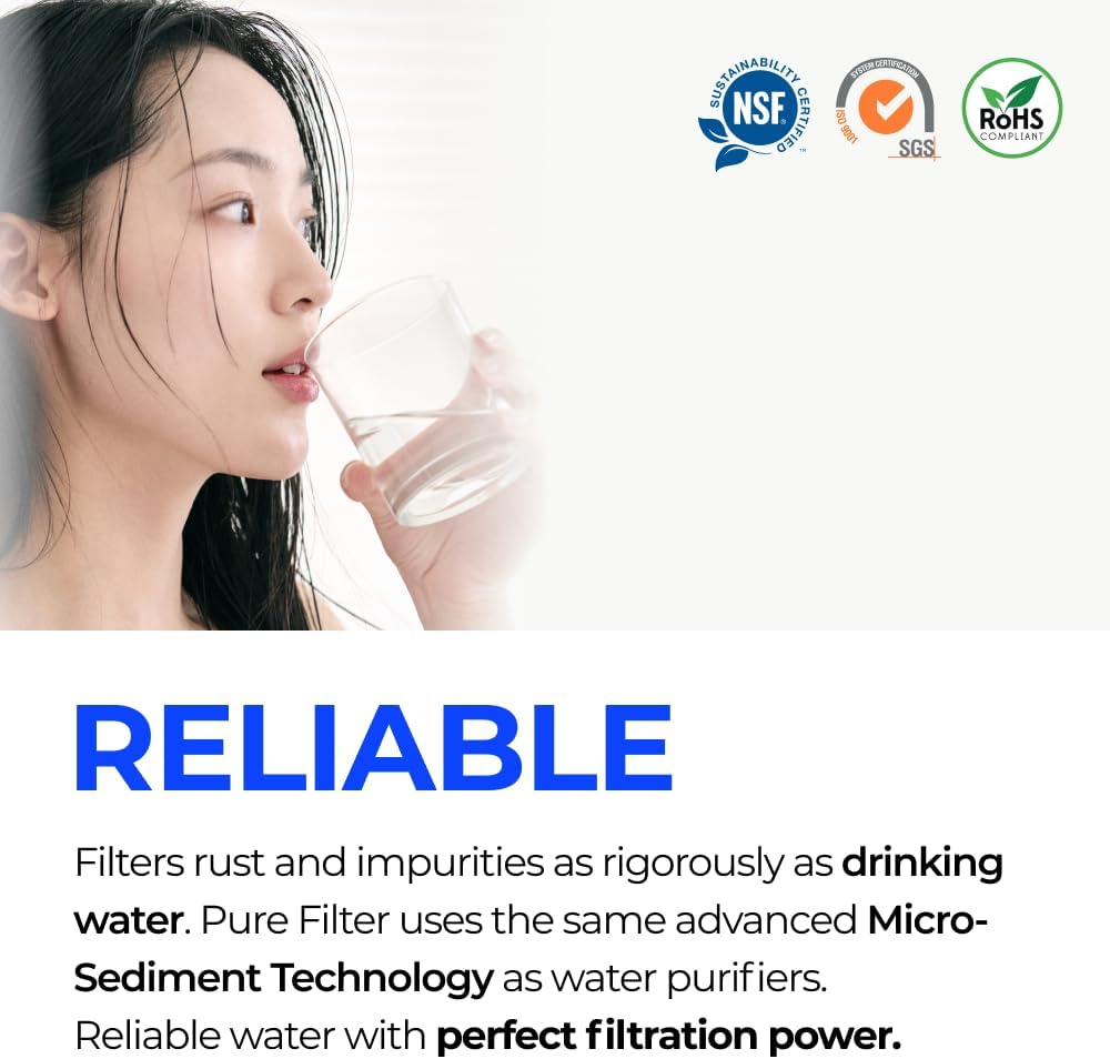 Bodyluv Puresome Signature Sink Filter – 100% Pure Water Filtration, Korean