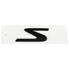 Car S Logo Trunk Body Badge Emblem Decals Sticker For Modena Levante Quattroporte Ghibli Granturismo Trofeo Accessories