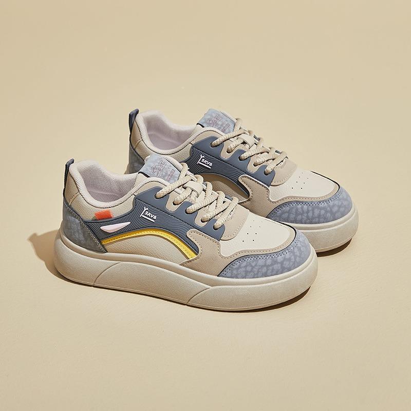 Fashion 2025 Autumn Women Board Shoes Student Casual Platform Sneakers Fashion Tennis Breathable Flats Shoes Outdoor Jogging Woman Shoes