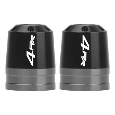 Curseur d'extrémité de guidon de moto MotHeart pour Ninja ZX-4RR 2023-2024 Protection d'extrémité de guidon de moto Moto