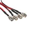 Keenso 4pcs Bicycle LED Panel Pilot Dash Warning Light 8mm Indicator Lamp Car