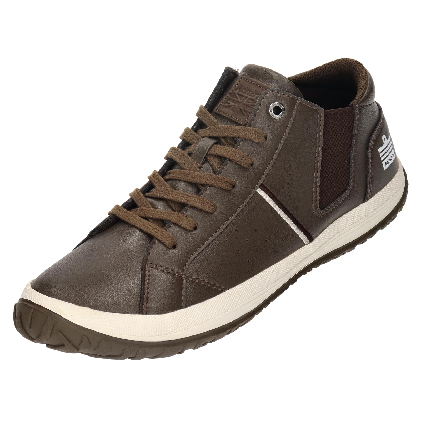 

Admiral ELLA AD902 Women s Sneakers, Dark Brown, Size 23.0cm
