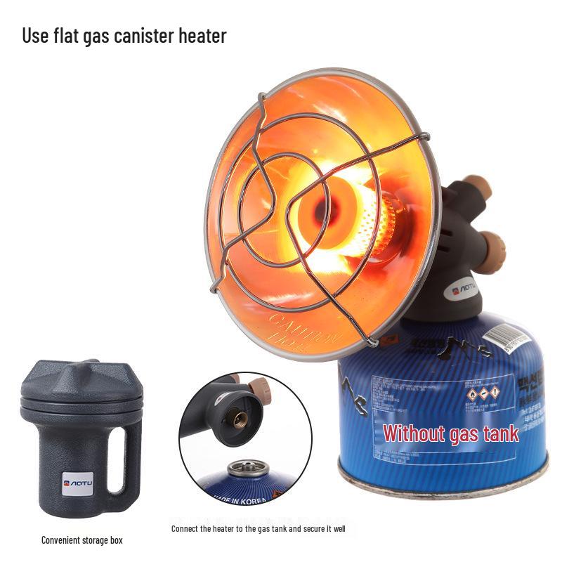 Portable Mini Gas Heater for Winter Outdoor Camping and Fishing