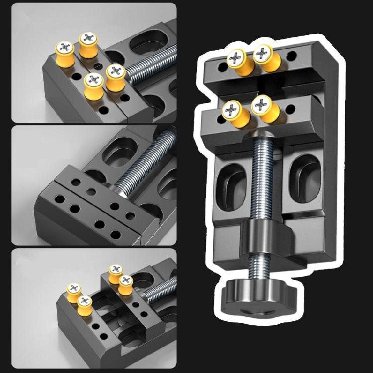 Functional Convenient Workholding Device Aluminum Alloy Build Superior Stability For Small Component Fixation