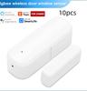 Smart Door Window Sensor Tuya ZigBee Smart Home Wireless Door Open Close Detectors APP Remote Alarm Work With Alexa Google Home