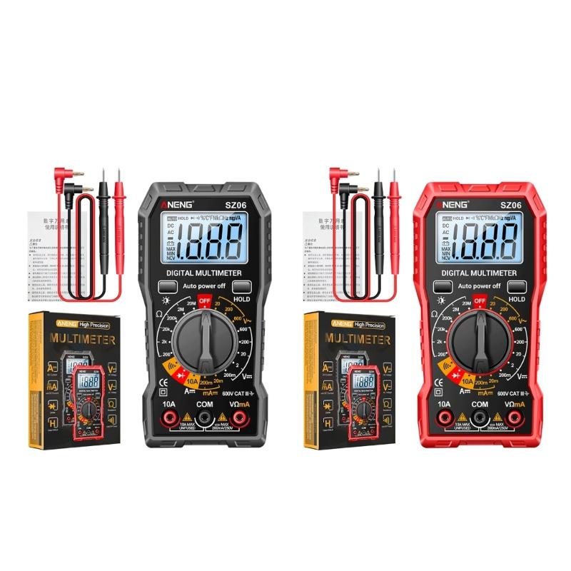 Digital Multimeter Pen Meter USB Charge Voltmeter Auto Ranges Voltage Tester Backlight Flashlight Sensitivity Adjustable