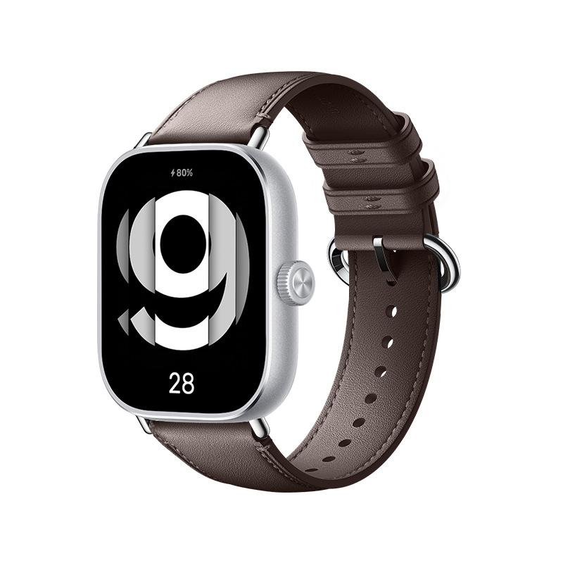 For Xiaomi Redmi Watch 6 5 4 Luxury Leather Strap Smart Watch xiaomi band 8Pro/9pro Band Wristband Breathable Bracelet Belt correa Accessories