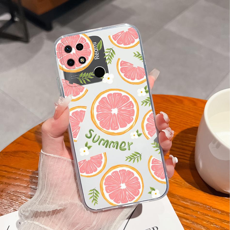 Covers For Redmi 10C Case Stylish Fun Soft Transparent Slim Silicone Anti Drop Phone Shell For Xiaomi Redmi 10 C Bumper Fundas