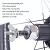 Stainless Steels Bicycles Hub Removal Repair Tool for Bike Hub Body Remove Tool