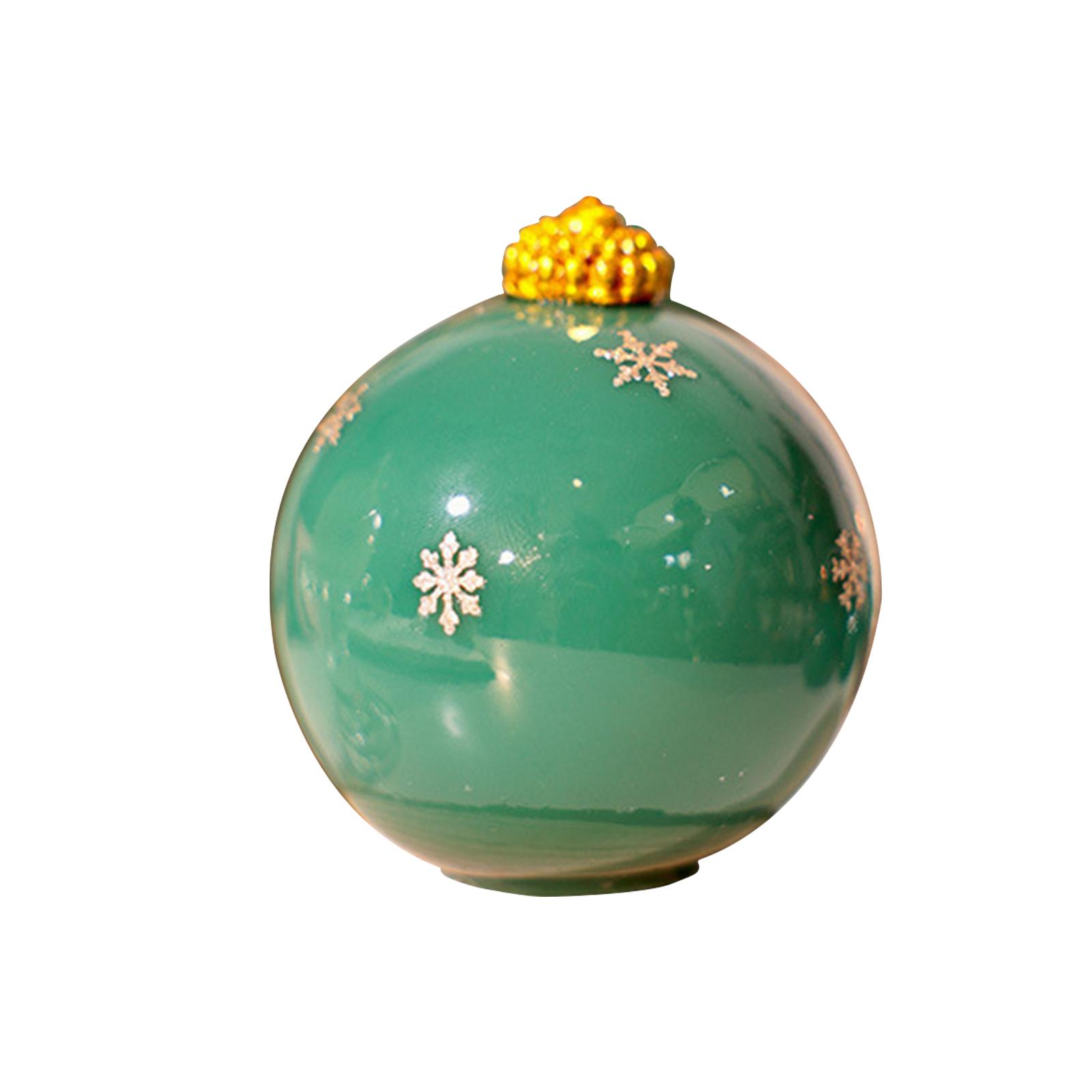 

Рождественские свечи-шары Туаль Шинуазри Винтаж Рождественские подарки для женщин Деревенская свеча Рождественские свечи Украшение Праздничный декор стола Подарок One Size