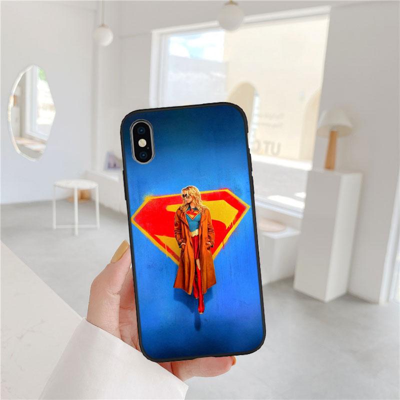 PP60 Supergirl Soft Shell Phone Case for Xiaomi Xiaomi Poco M4 M5 M6 M7 X3 X6 X7 F8 Ultra Pro GT NFC