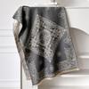 High-End Scarf Women'S Winter Imitation Cashmere Decorative Warm Air Conditioner Towel With Retro Thickened Travel Long Towel