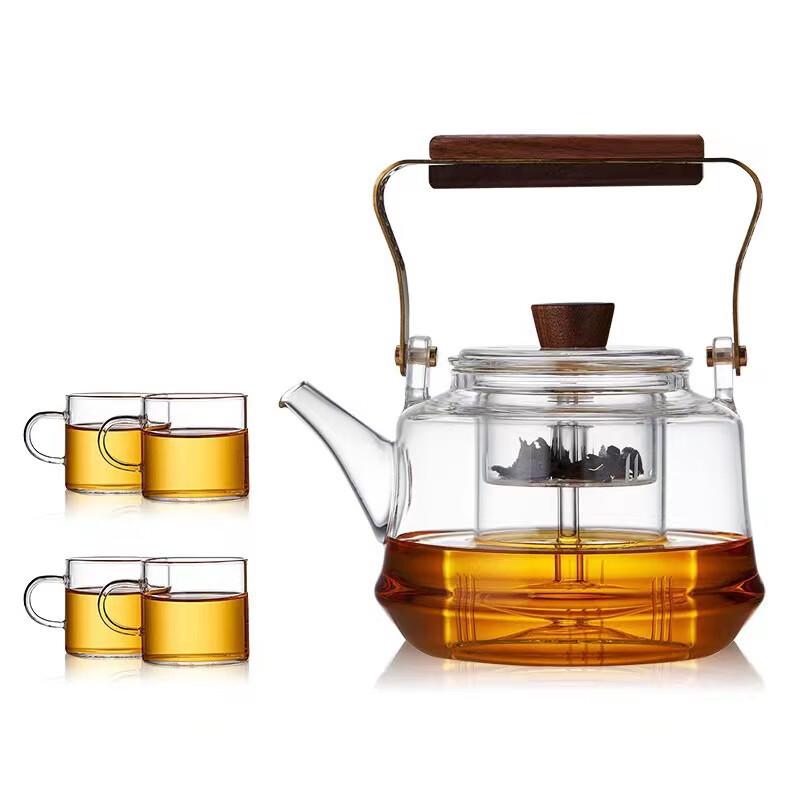 Shangqi Japanese Style Glass Teapot with Infuser