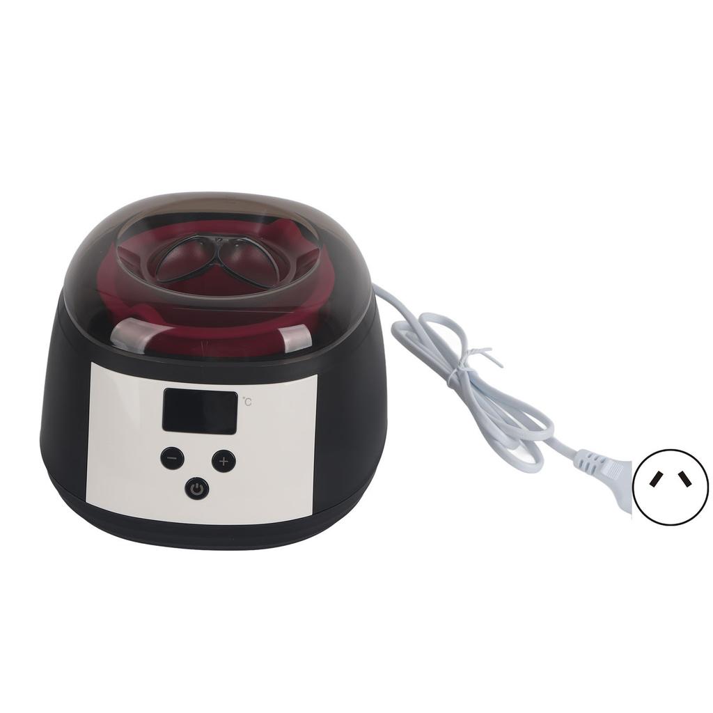 Încălzitor de ceară pentru îndepărtarea părului Afișaj LED din aluminiu Încălzitor de ceară electric cu control al temperaturii 100-240 V
