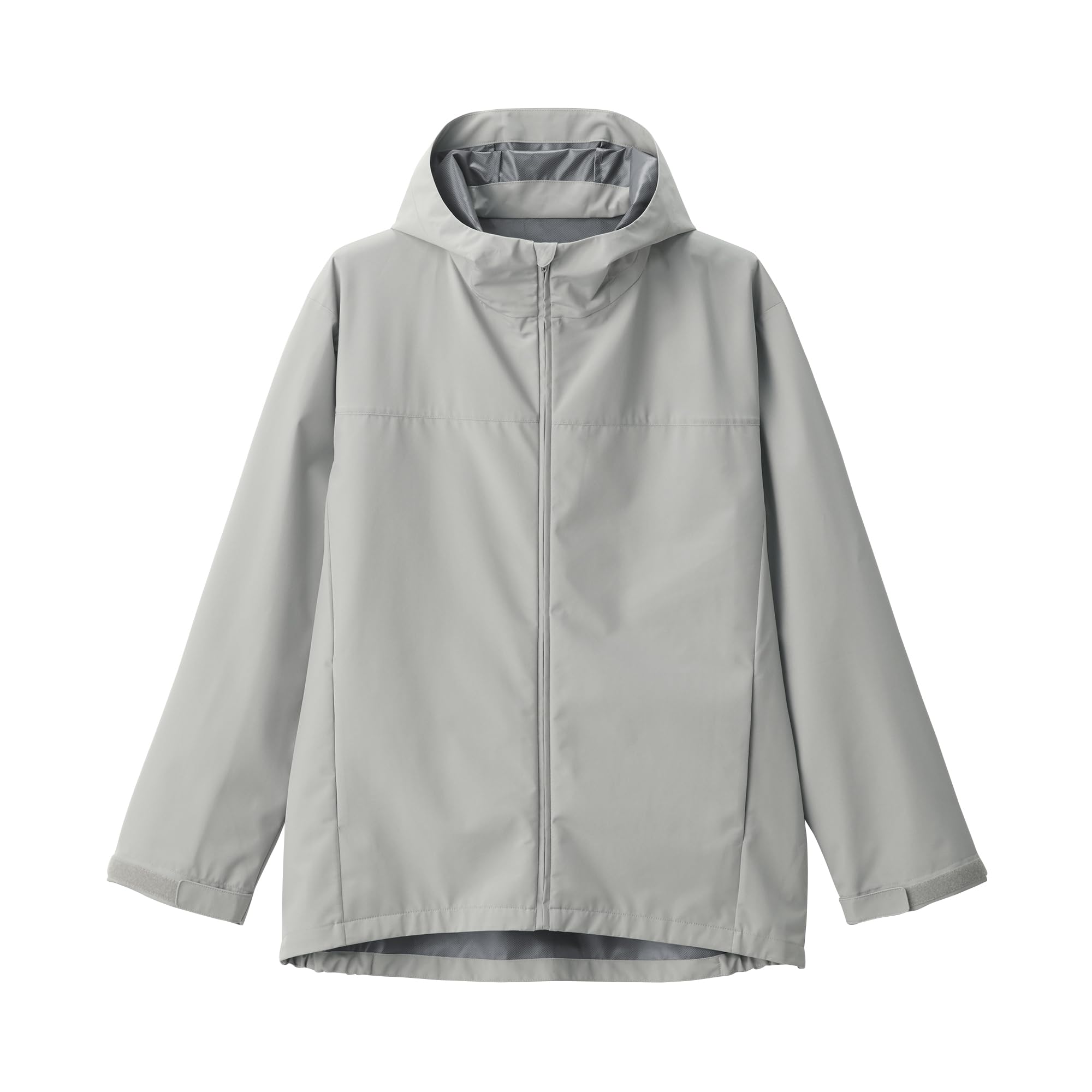 

MUJI Мужская водоотталкивающая куртка с капюшоном Мужская AD0X5A5S Серая Мужская XL