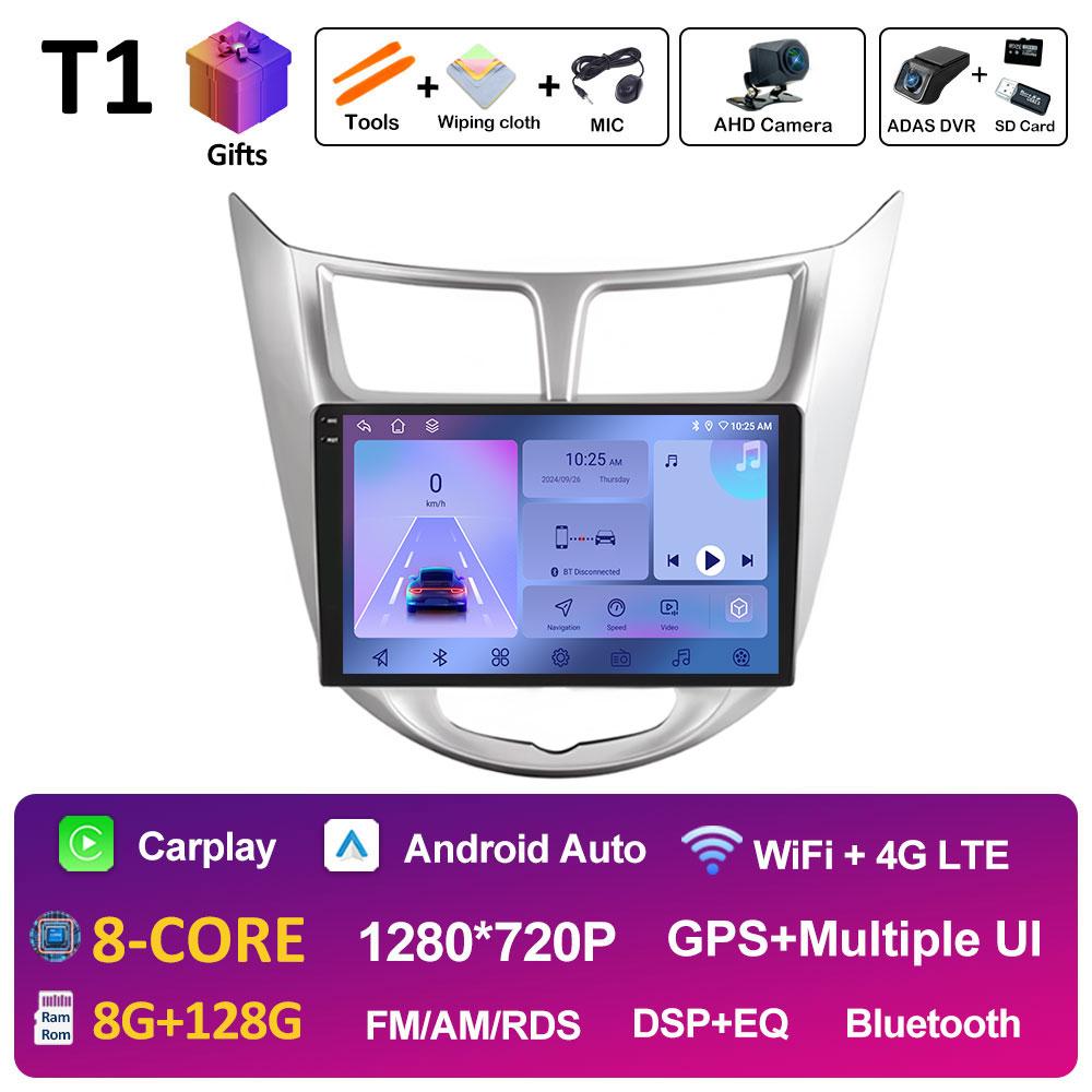 Pentru Hyundai Solaris Verna Accent 1 2010 2011 2012 2013 - 2016 Sistem Smart Android Player Video Auto Autoradio WIFI Ecran Tactil