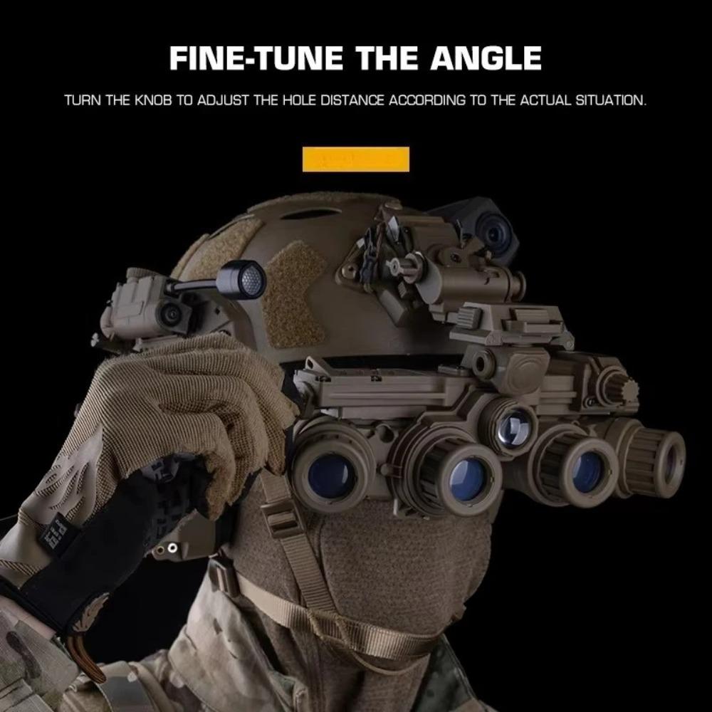 Tactical GPNVG18 Binocular Night Vision Model Thermal Fusion Version Airsoft Helmet Mount Decoration Accessories Props