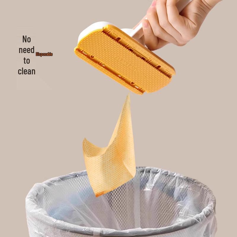 Rotating Face Towel Mop Clip: Lazy Mini Hands-Free Bathroom Mop